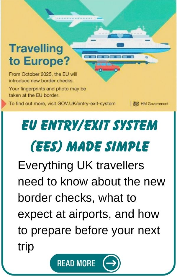 EU Entry/Exit System (EES) guide for UK travellers