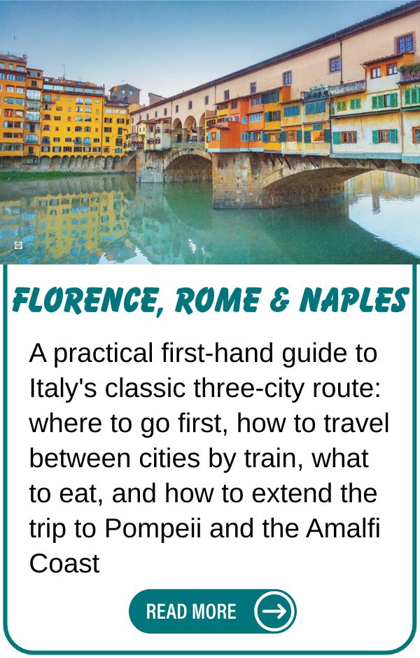 Florence, Rome and Naples