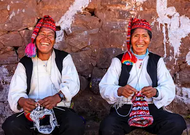 Peruvians in Cuzco, Peru