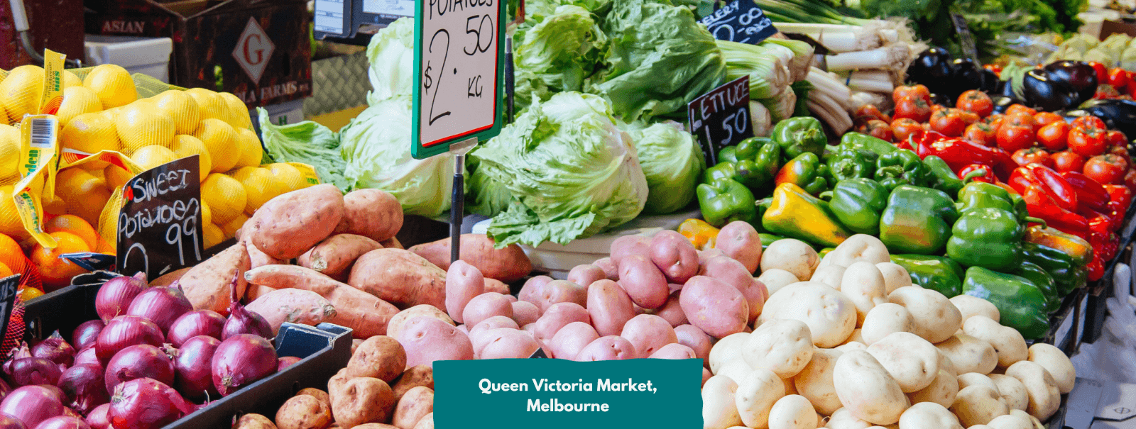 Queen Victoria Market in Melbourne, Australia
