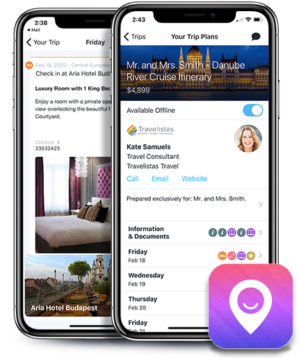 Trips Plans App from World Class Adventures
