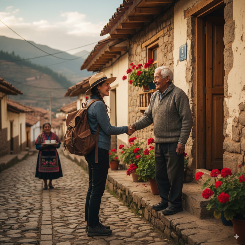 Locally owned guesthouse and guide welcoming travellers