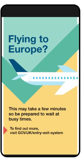 Flying to Europe? Allow a few extra minutes for EES checks at busy times
