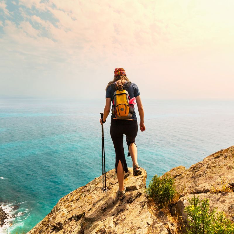 Hiking to dramatic coastal viewpoints